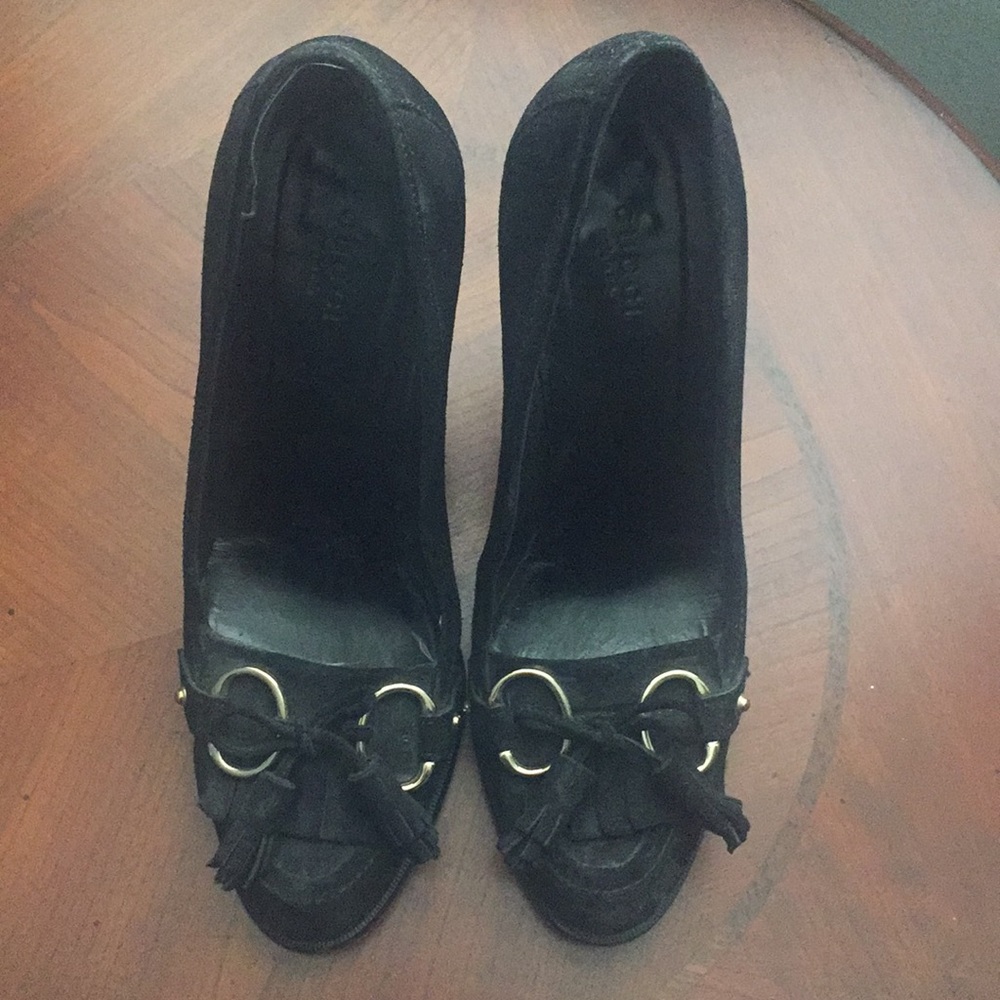 Gucci horsebit black suede heels - Picture 2 of 6